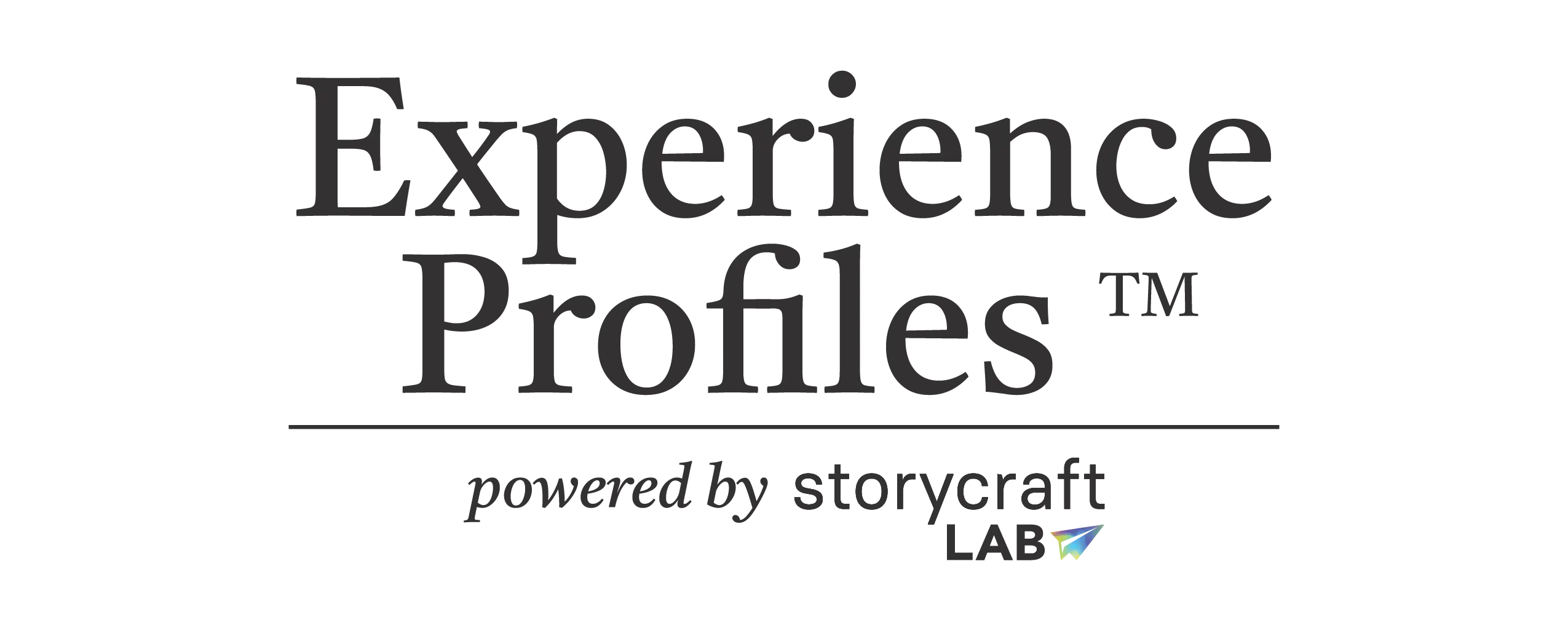 Experience Profiles - powered by Storycraft Lab